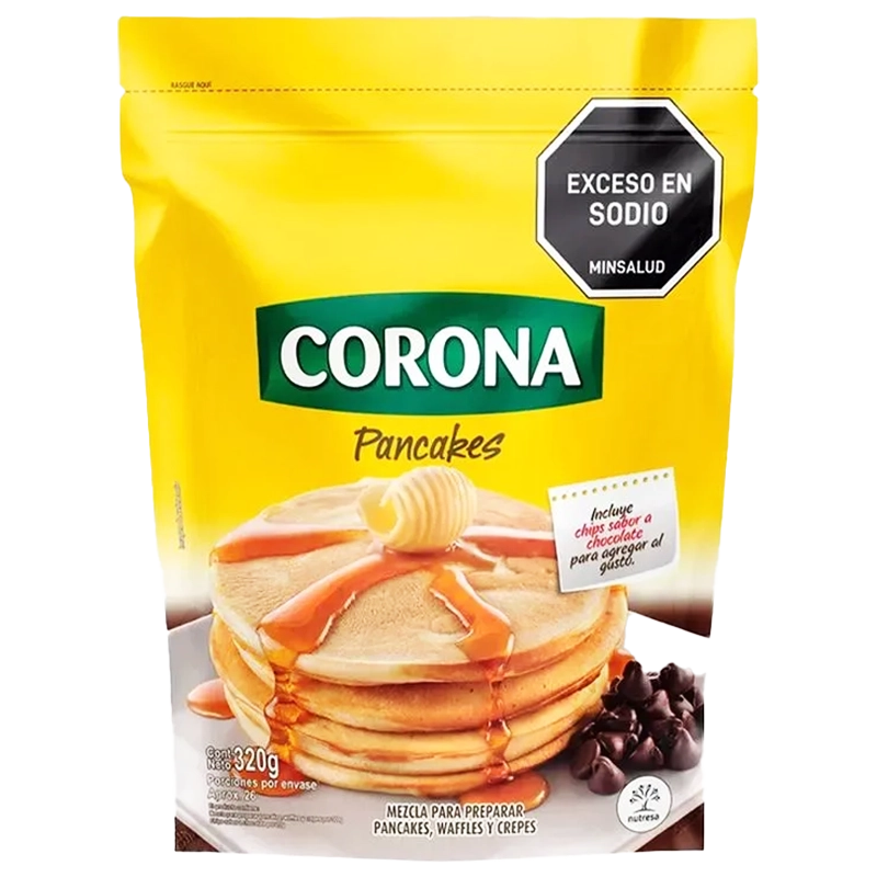 MEZCLA LISTA PANCAKES CORONA X 320 GR