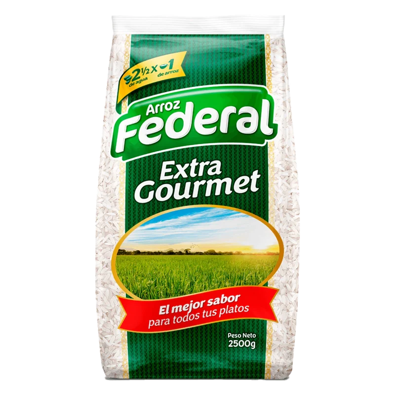 ARROZ FEDERAL EXTRA GOURMET X 2500 GR