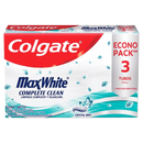CREMA DENTAL COLGATE MAX WHITE X 3 X 75 GR