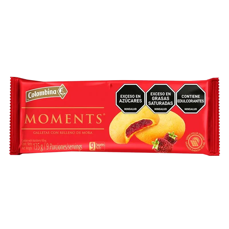 GALLETA BRIDGE MOMENTS MORA X 135 GR