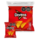 DORITOS MEGAQUESO X10 X 340 GR