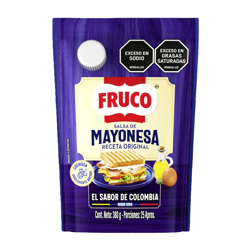 MAYONESA FRUCO DOYPACK X 380 GR