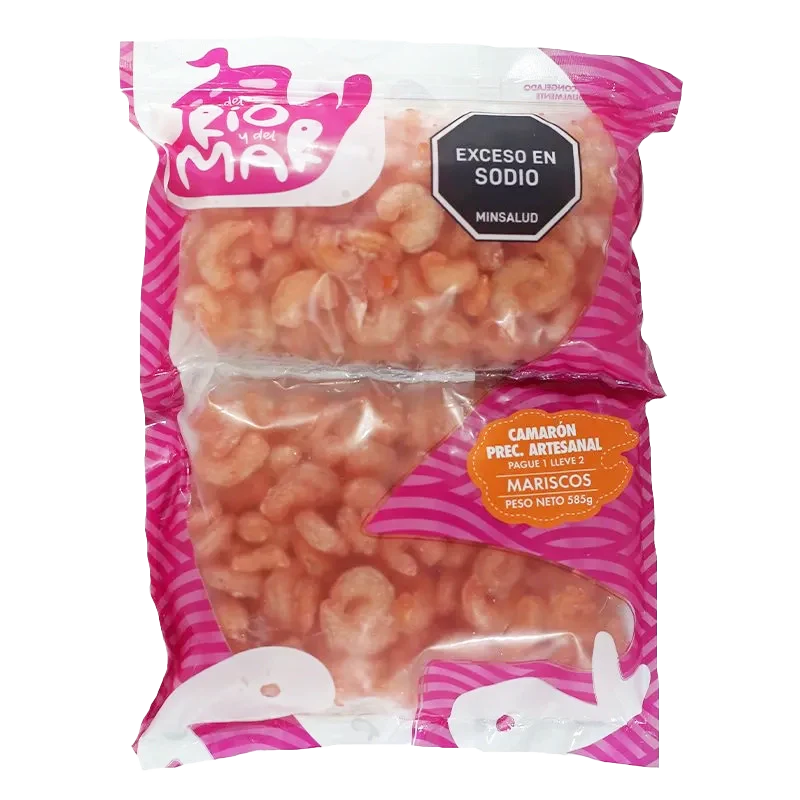 CAMARON ARTESANAL DEL RIO Y DEL MAR 2 X 1 X 450 GR