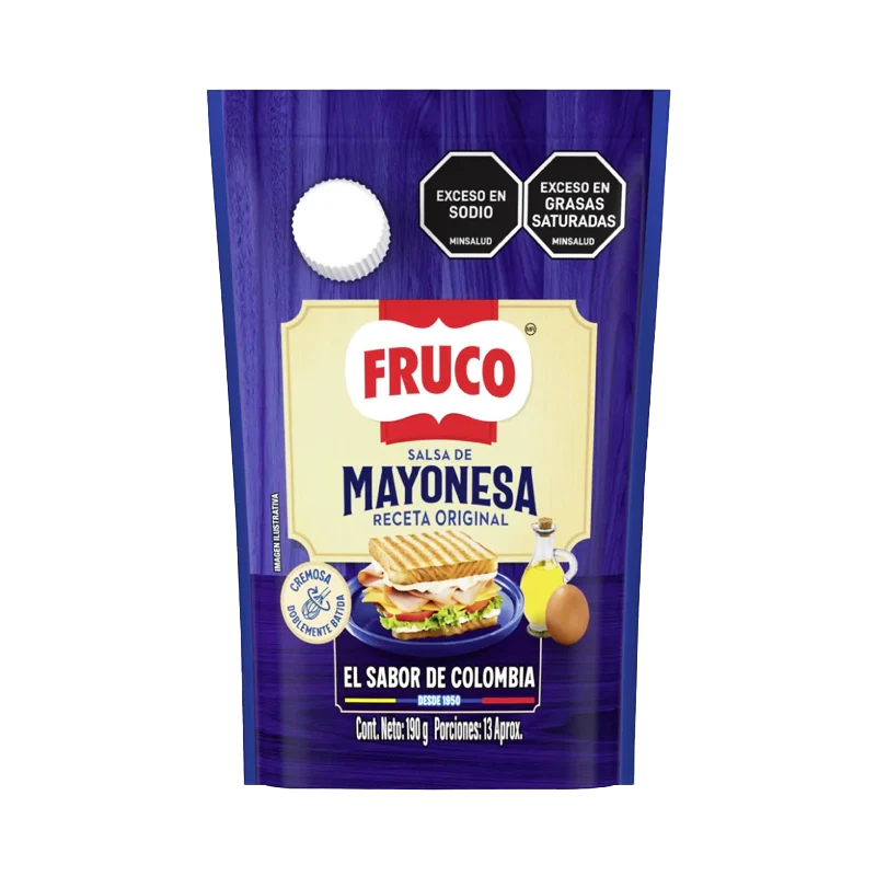 MAYONESA FRUCO DOYPACK X 190 GR
