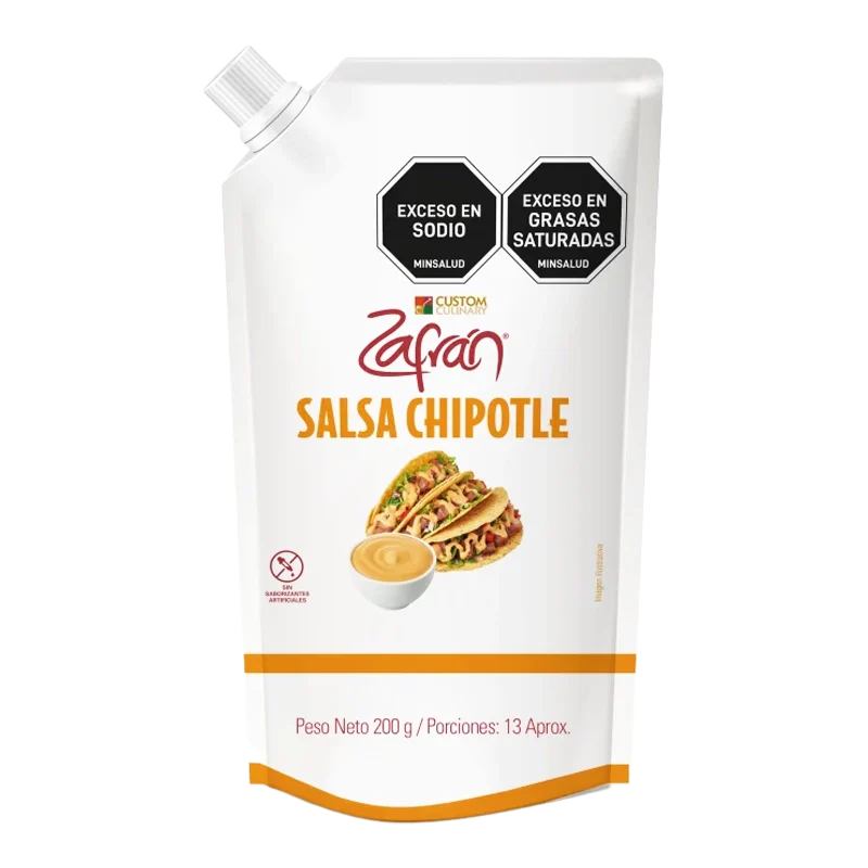 SALSA CHIPOTLE ZAFRAN X 200 GR