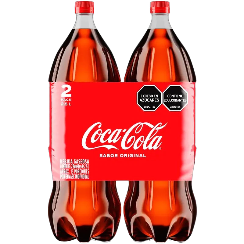 GASEOSA COCA COLA DUO ORIGINAL PET X 2500 ML