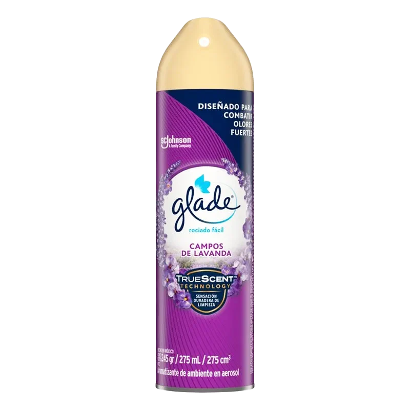 AMBIENTADOR GLADE AERO LAVANDA X 275 ML