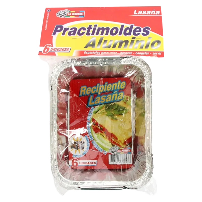 MOLDE LASAÑA LA MORENA X 6 UND