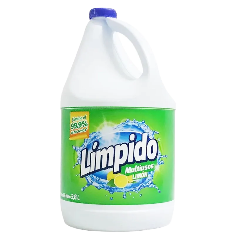 BLANQUEADOR LIMPIDO LIMON X 3800 ML