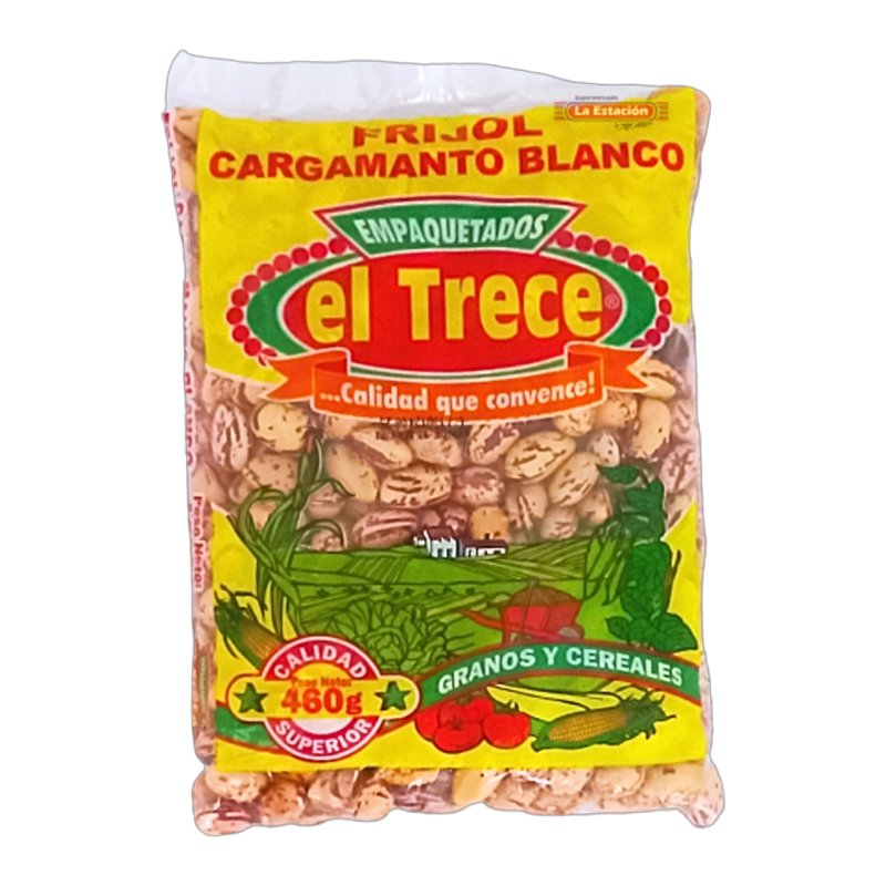 FRIJOL CARGAMANTO BLANCO EL TRECE X 460 GR