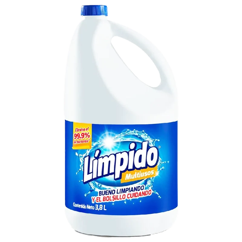 BLANQUEADOR LIMPIDO MULTIUSOS X 3800 ML