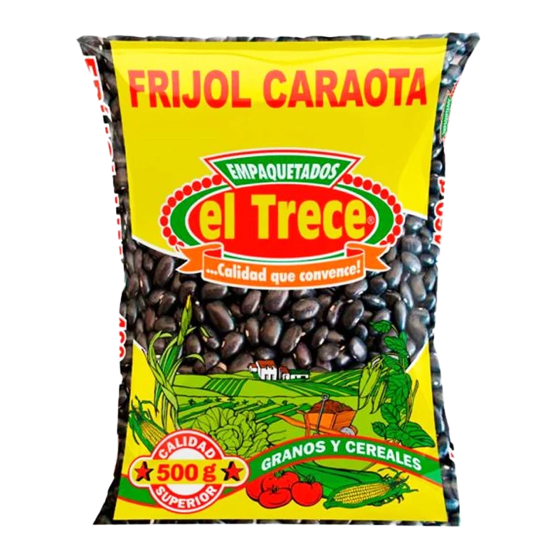 FRIJOL CARAOTA EL TRECE X 500 GR
