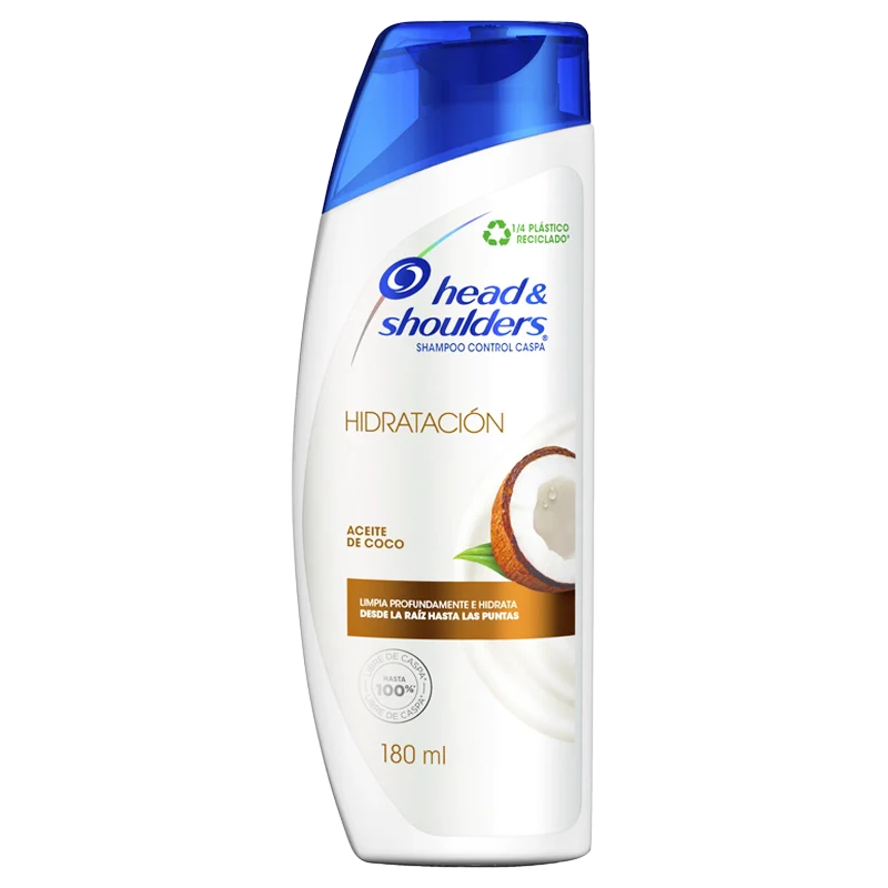 SHAMPOO HEAD & SHOULDERS HIDRATACION 180 ML