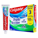 CREMA DENTAL COLGATE TRIPLE ACCION X 3 X 125 ML