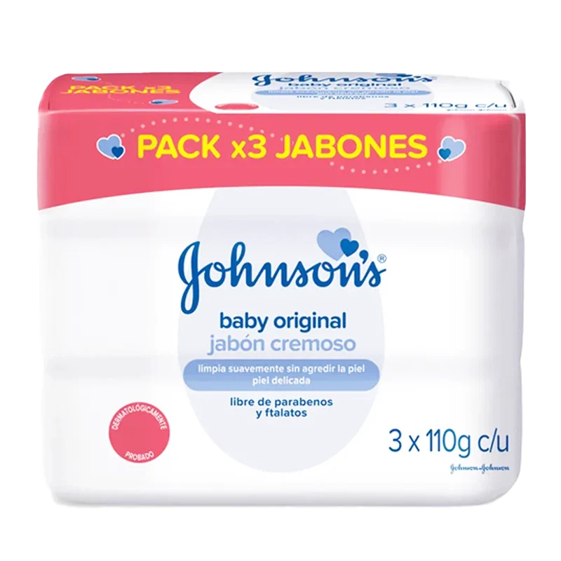 JABON BAÑO JHONSONS BABY ORIG X3X110 GR