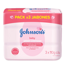 JABON BAÑO J&J BABY HUMECTANTE X3X110XGR