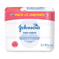 JABON BAÑO JHONSONS ORIGINAL X 3 X 110 GR