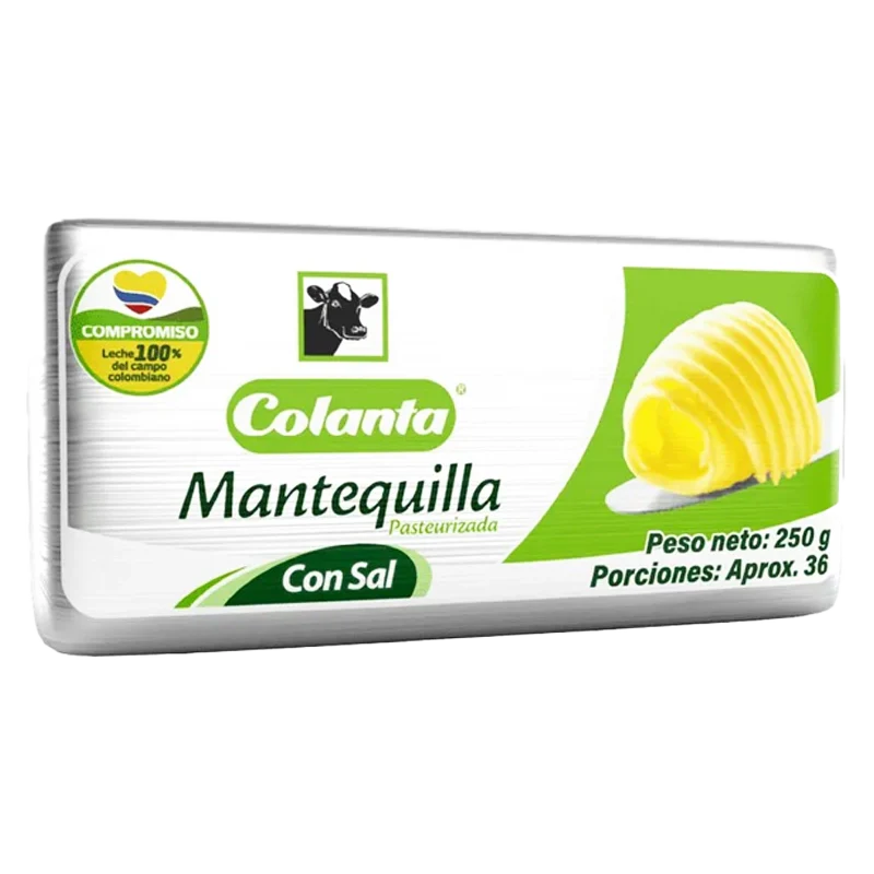 MANTEQUILLA COLANTA CON SAL X 250 GR