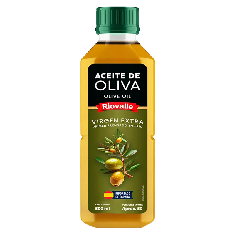 ACEITE RIOVALLE OLIVA VIRGEN EXTRA  X 500 M