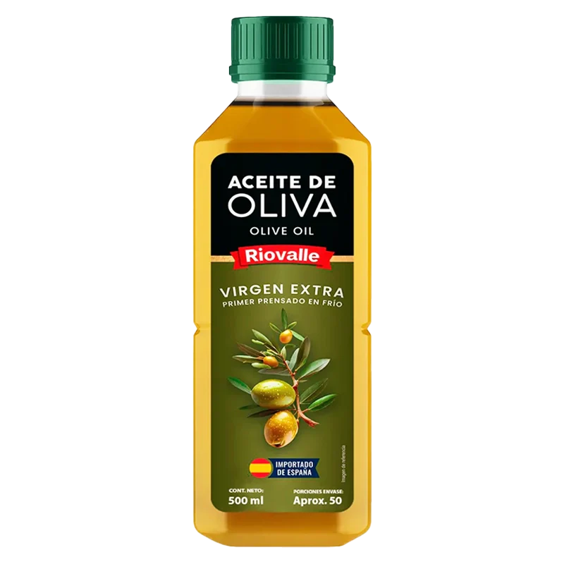 ACEITE RIOVALLE OLIVA VIRGEN EXTRA  X 500 M