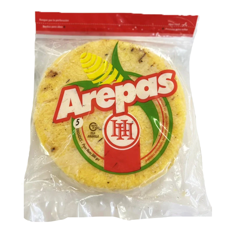 AREPA TELA AMARILLA HH X 5 UND