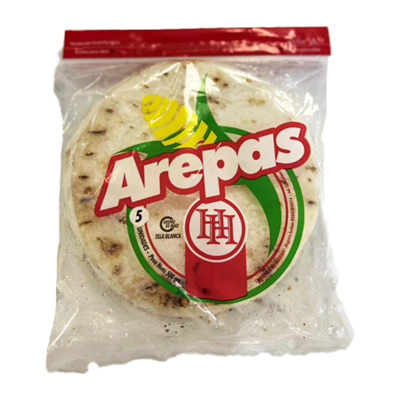 AREPA TELA BLANCA HH X 5 UND
