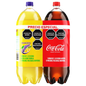 GASEOSA COCA COLA + QUATRO DUO  3 L