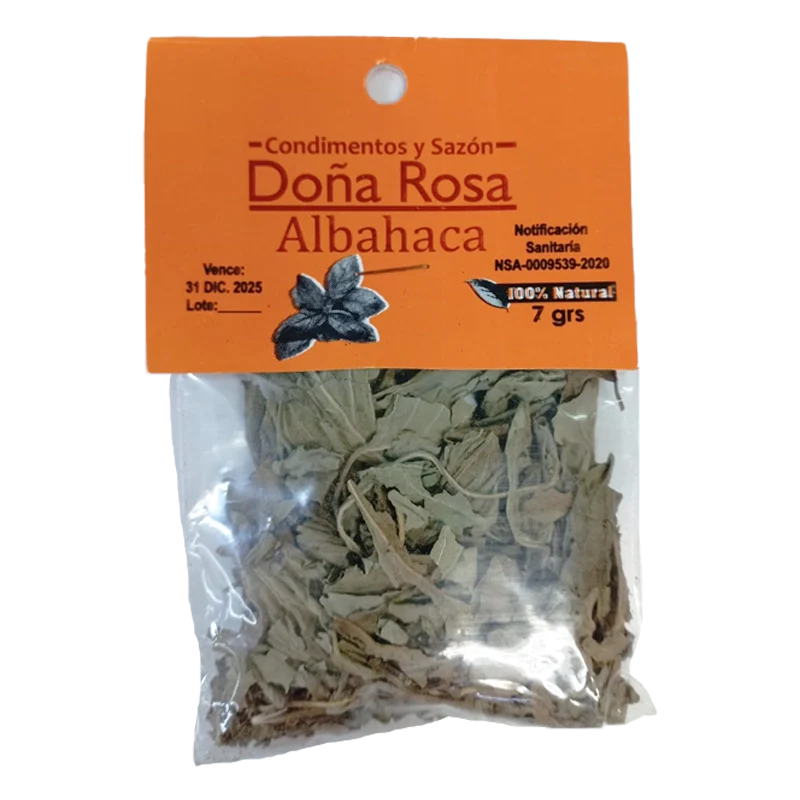 ALBAHACA DOÑA ROSA X 7 GR