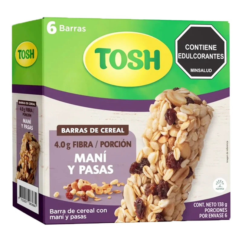 BARRA TOSH AVEN MANI PASAS X138 GR