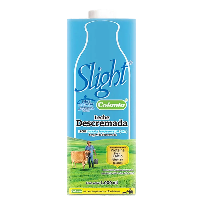 LECHE COLANTA DESCREMADA UHT TETRA X 1000 ML