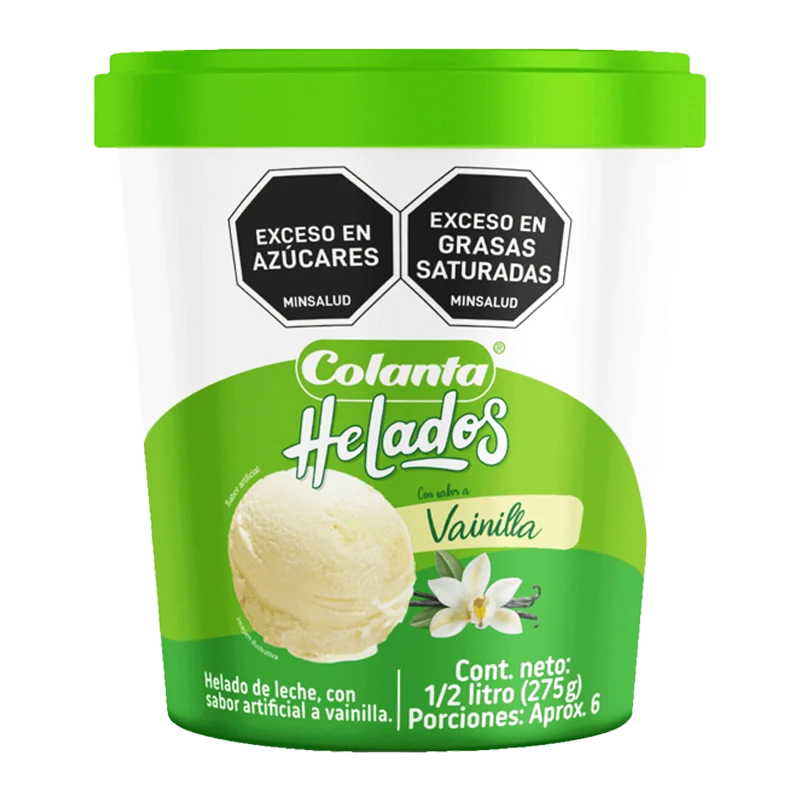 HELADO COLANTA VAINILLA X 1000 GR