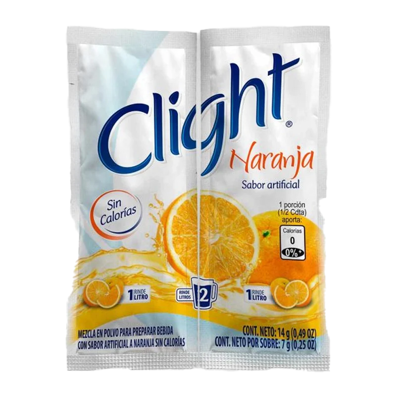 REFRESCO CLIGHT NARANJA  X 2 L