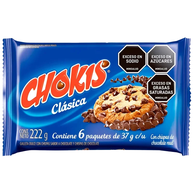 CHOKIS CHISPAS X 6 X 37 GR