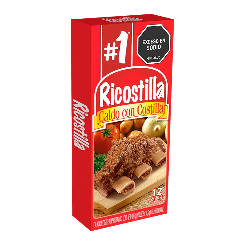 CALDO RICOSTILLA CUBO X 12 X 10 GR C/U