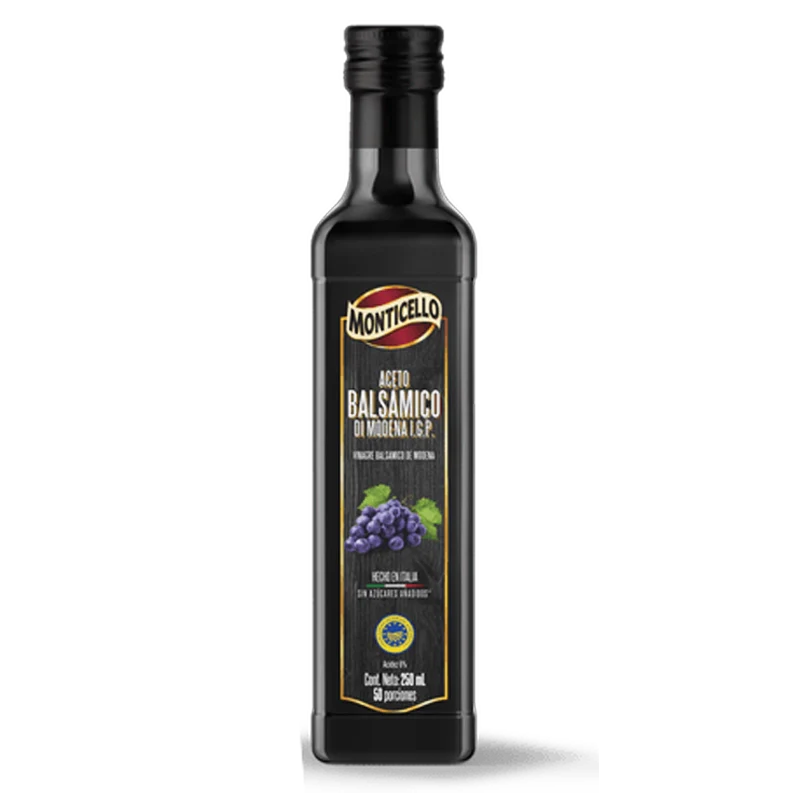 VINAGRE BALSAMICO MONTICELLO X 250 ML