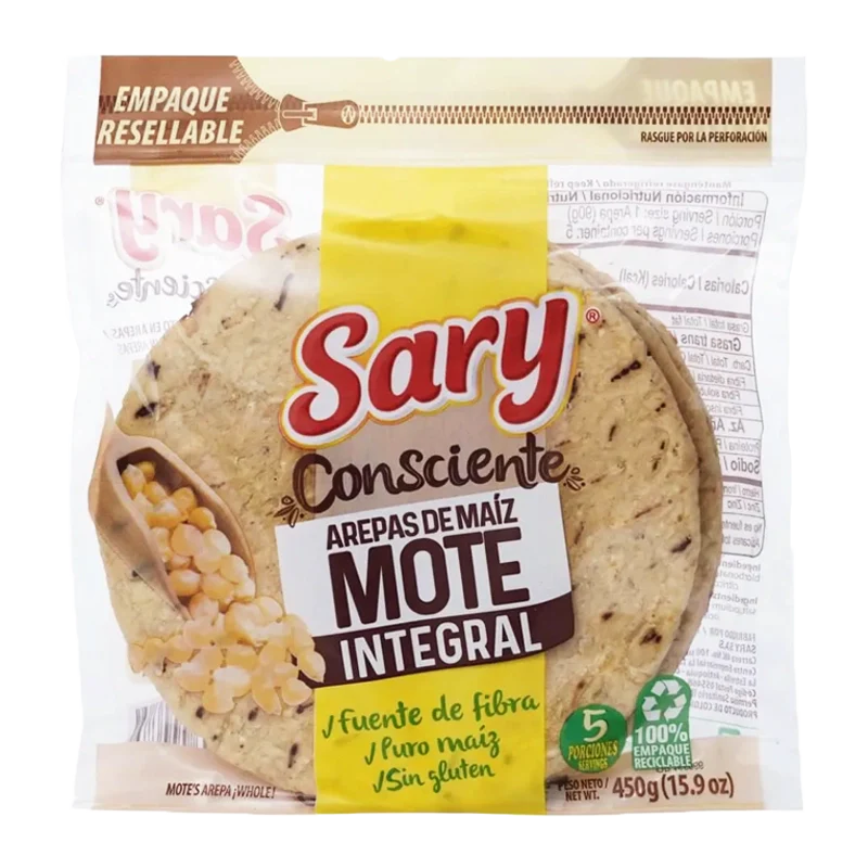 AREPA SARY MOTE  X 450 GR