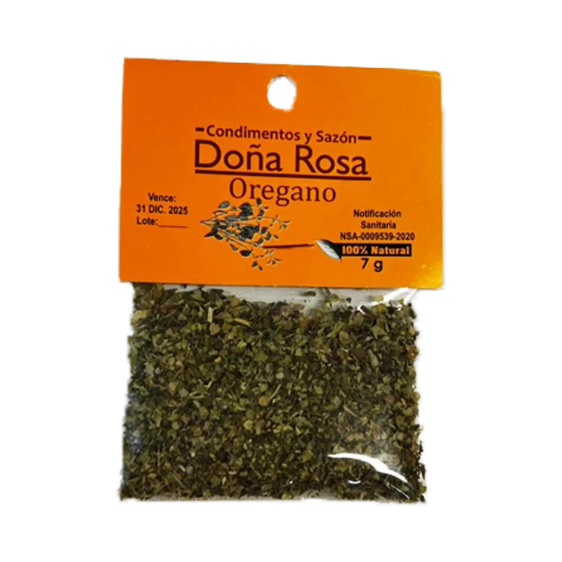 OREGANO DOÑA ROSA X 7 GR