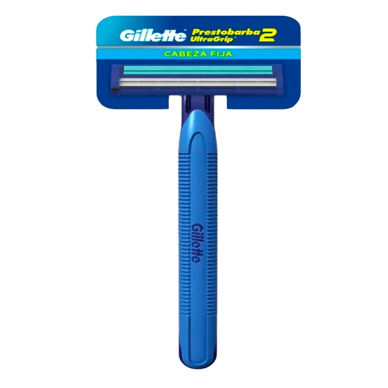MAQUINA DE AFEITAR PRESTOBARBA GILLETE ULTRA GRIP 2