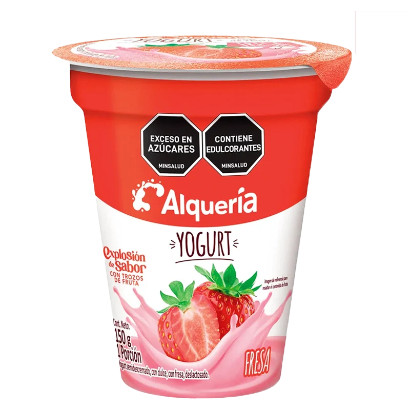 YOGURT ALQUERIA VASO FRESA X 150 GR