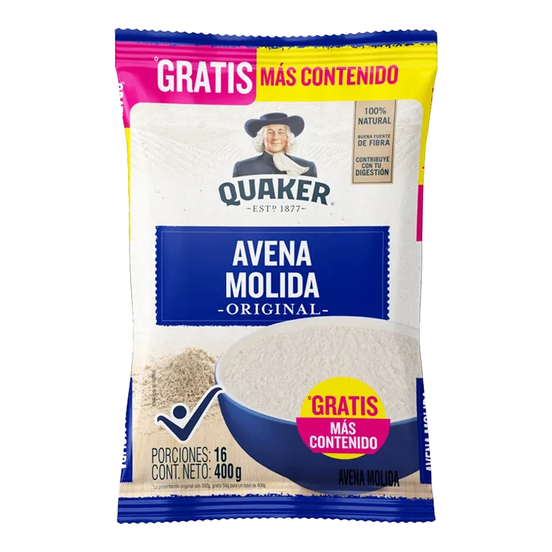 AVENA QUAKEWR MOLIDA X 400 GR