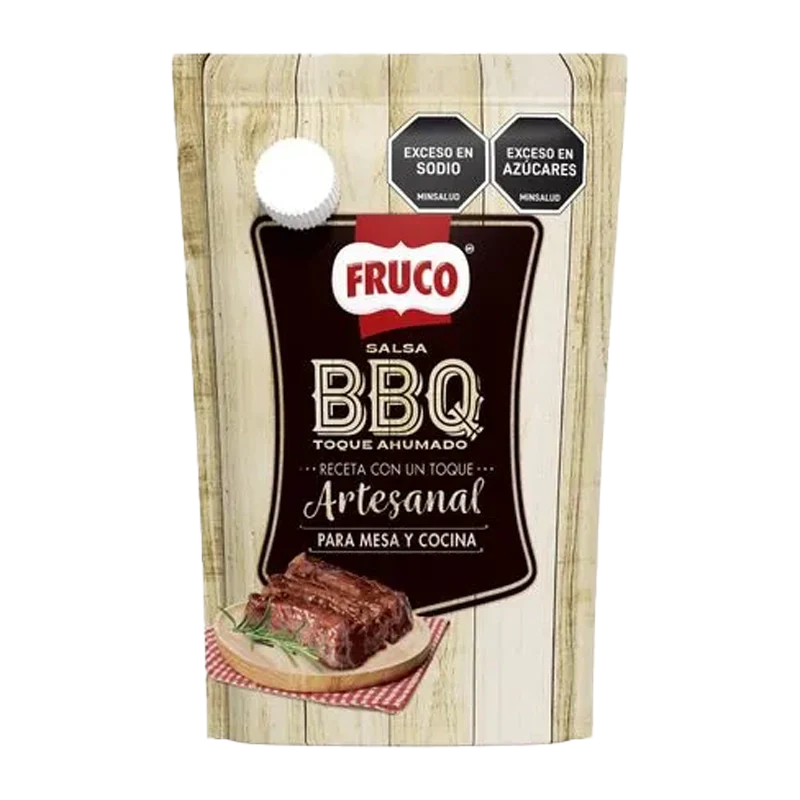 SALSA BBQ ARTESANAL FRUCO DOYPACK X 180 GR