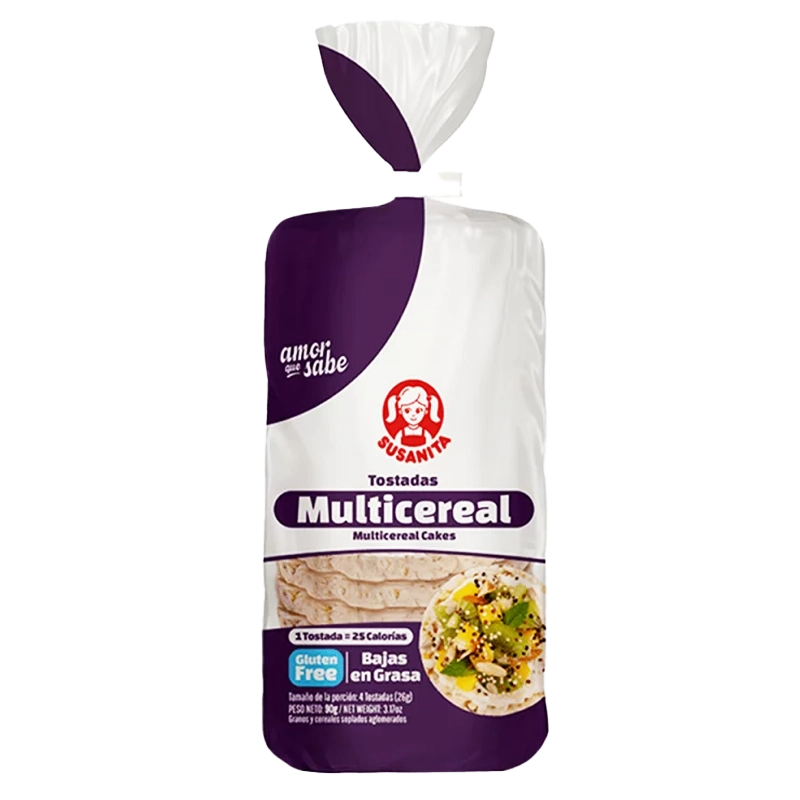 TOSTADA MULTICEREAL SUSANITA X 90 GR