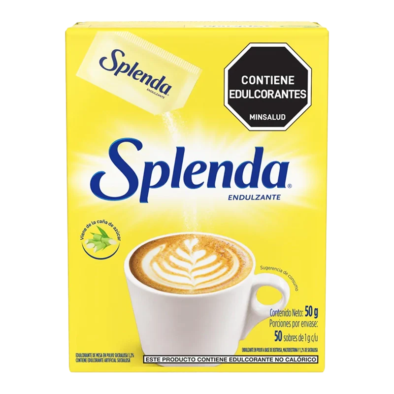 ENDULZANTE SPLENDA X 50 UND