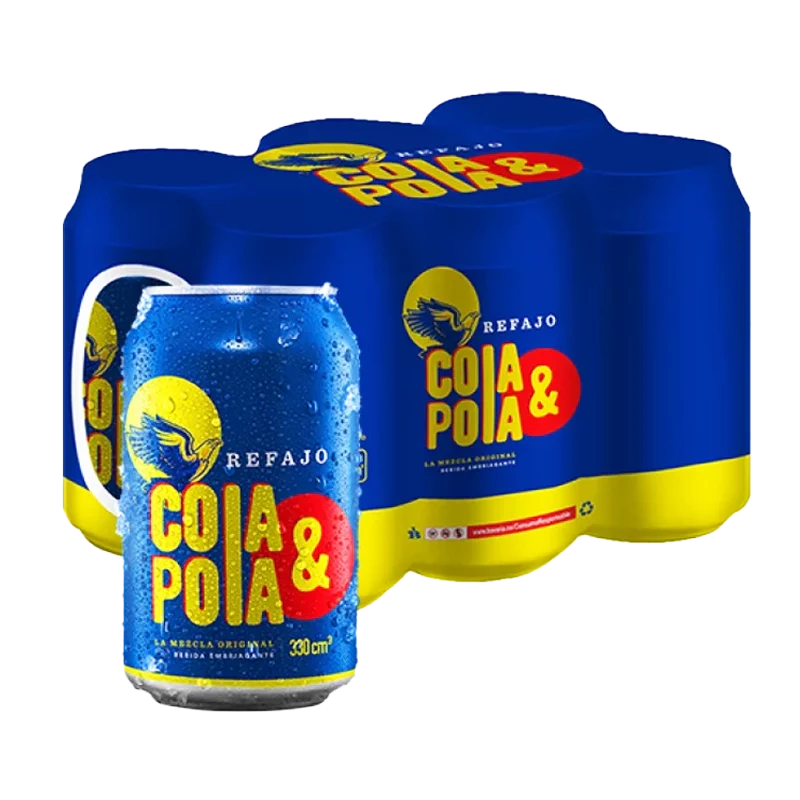 CERVEZA COLA & POLA X 6 X 330CM