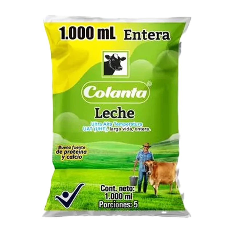 LECHE COLANTA ENTERA UHT X 1000 ML