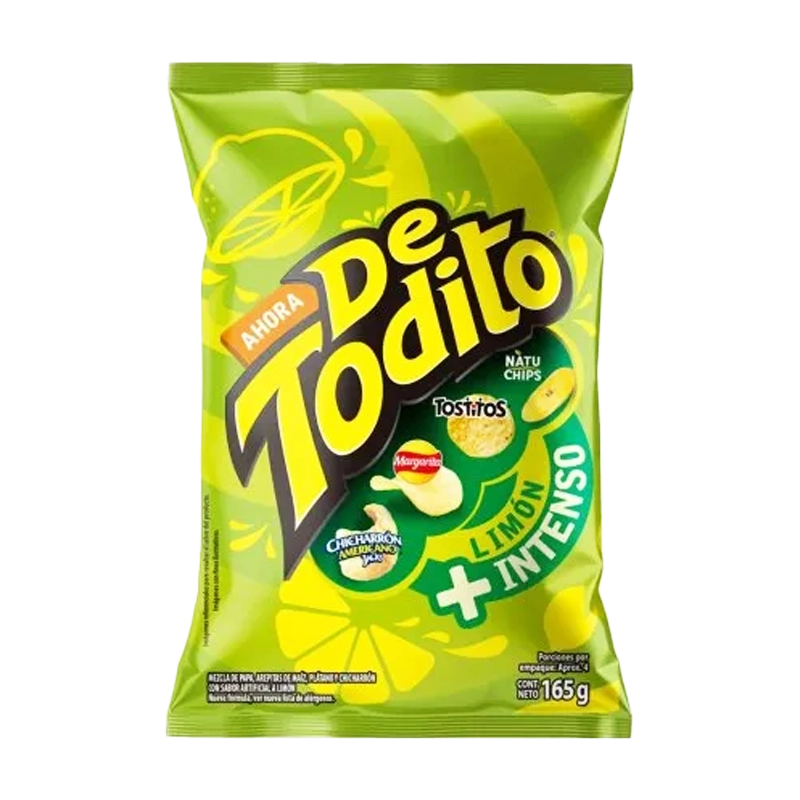 DETODITO SABOR A LIMÓN X 165 GR