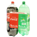 GASEOSA COCA COLA + SPRITE DUO X 3000ML