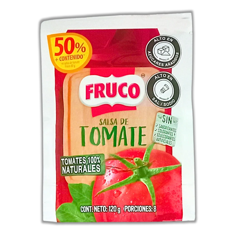 SALSA DE TOMATE FRUCO DP X 120GR