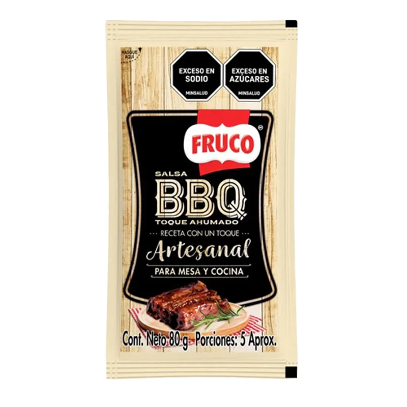 SALSA BBQ FRUCO X 80 GR