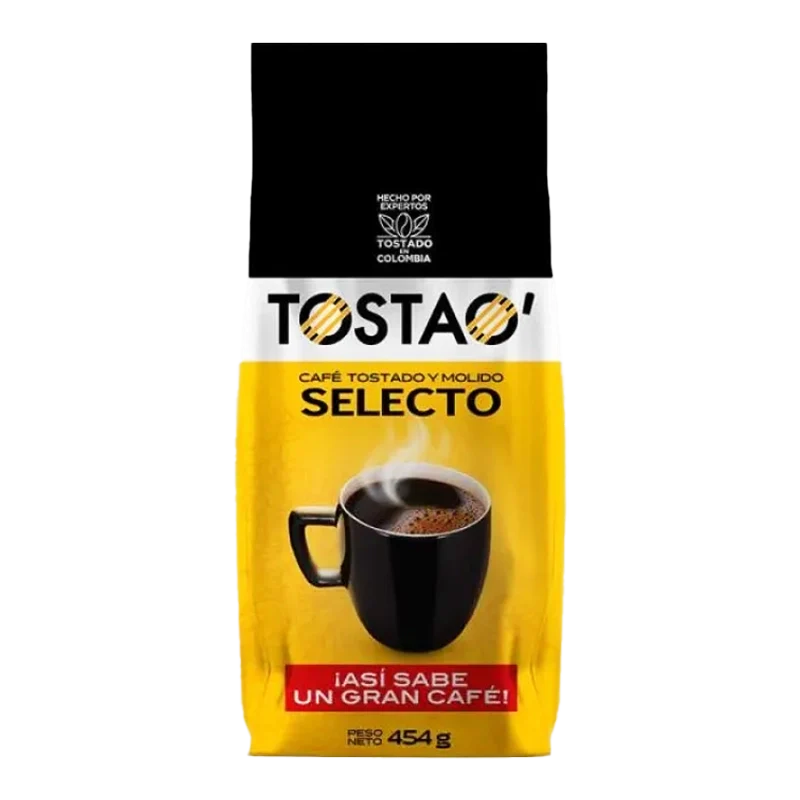 CAFE TOSTAO SELECTO X 454 GR